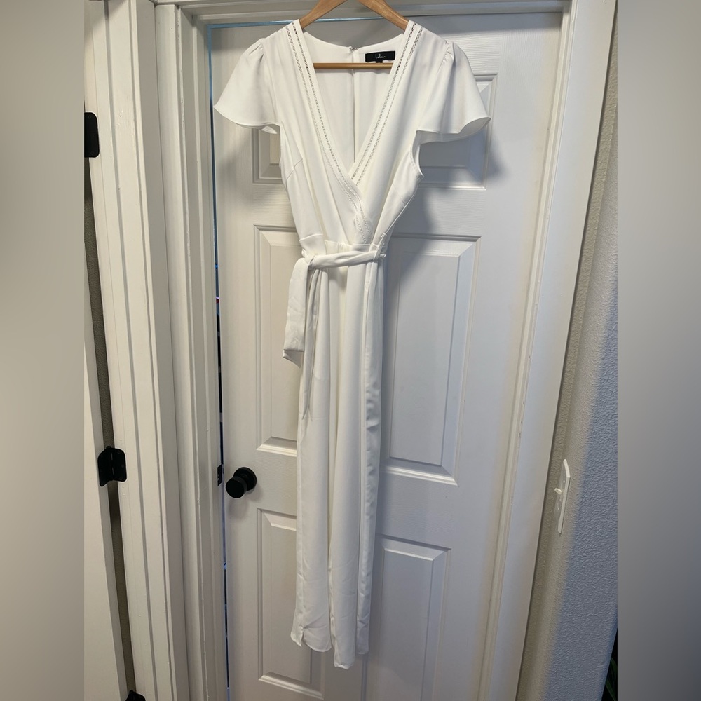 Lulus Wideleg Cropped Jumpsuit